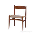 réplique de chaise d&#39;appoint CH36 en bois vintage